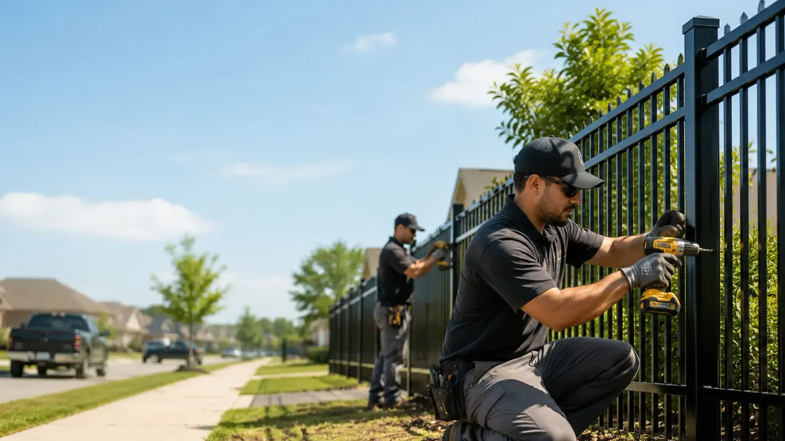 Metal Fence Installation in Stafford, OH